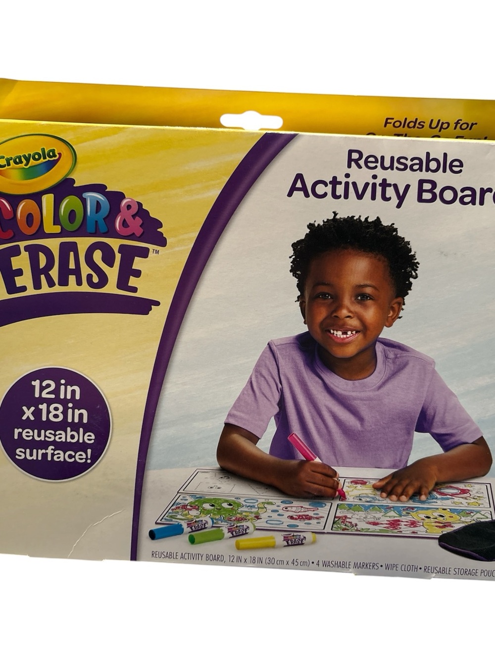 Crayola Reusable Activity Board - Purple